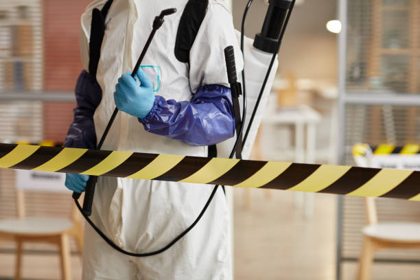 Professional Blood Cleanup technician working in Portland, ME